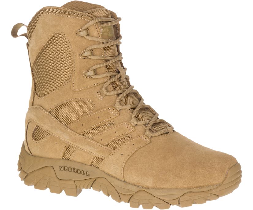 Buty Merrell Moab 2 Defense - Buty Robocze Damskie Merrell - Ciemny Khaki [OCBPH-7042]